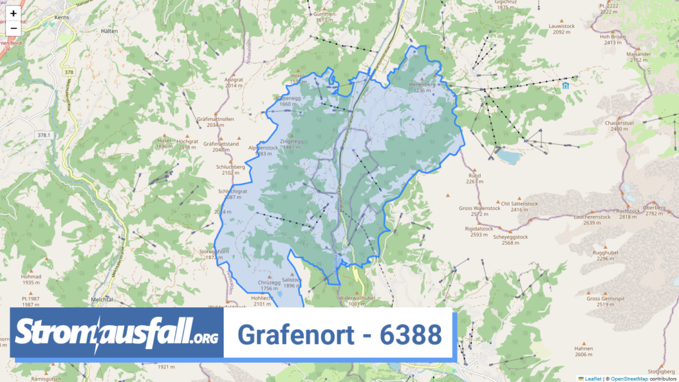 stromausfall ch ortschaft grafenort 6388