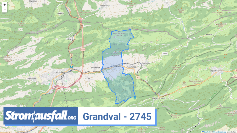 stromausfall ch ortschaft grandval 2745