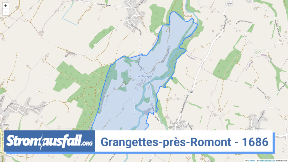 stromausfall ch ortschaft grangettes pres romont 1686