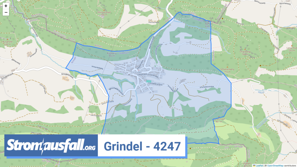 stromausfall ch ortschaft grindel 4247