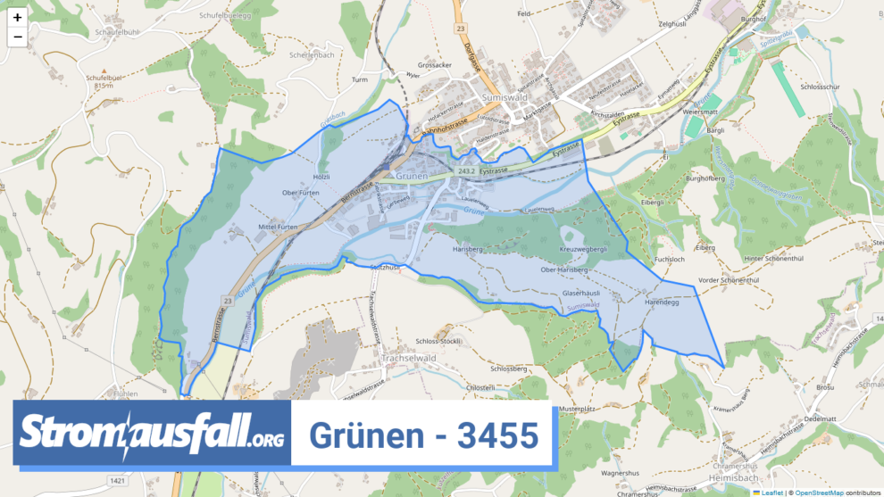 stromausfall ch ortschaft gruenen 3455