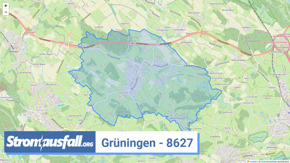 stromausfall ch ortschaft grueningen 8627