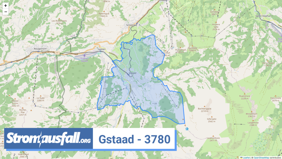 stromausfall ch ortschaft gstaad 3780