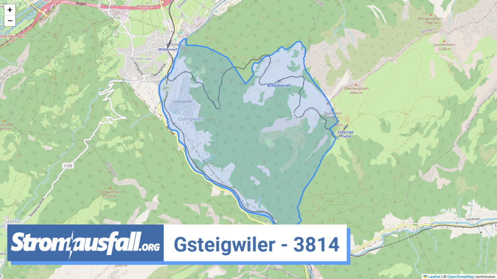 stromausfall ch ortschaft gsteigwiler 3814