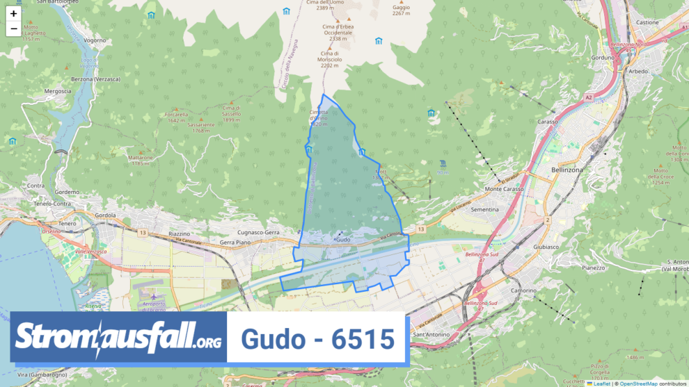 stromausfall ch ortschaft gudo 6515