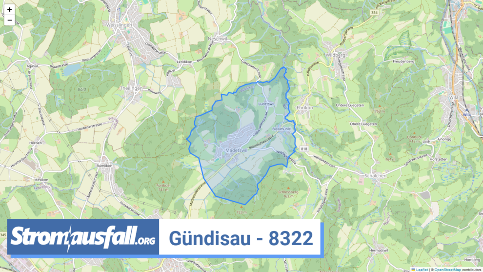 stromausfall ch ortschaft guendisau 8322