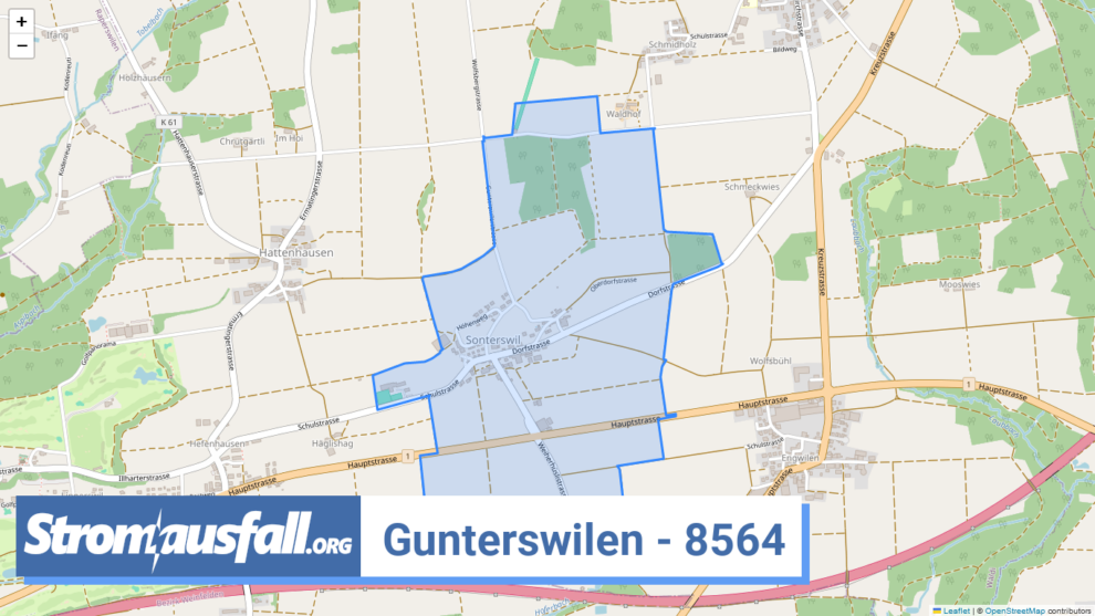 stromausfall ch ortschaft gunterswilen 8564