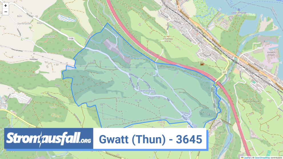 stromausfall ch ortschaft gwatt thun 3645