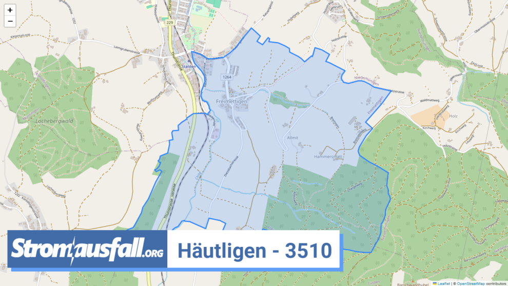 stromausfall ch ortschaft haeutligen 3510