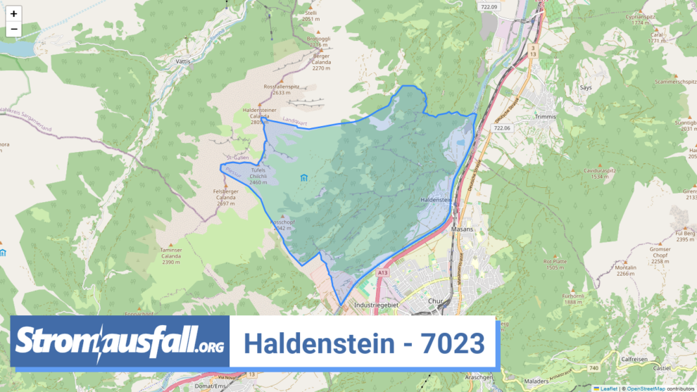 stromausfall ch ortschaft haldenstein 7023