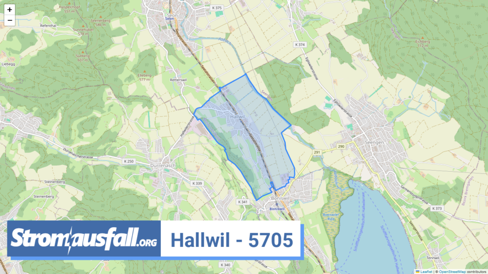 stromausfall ch ortschaft hallwil 5705