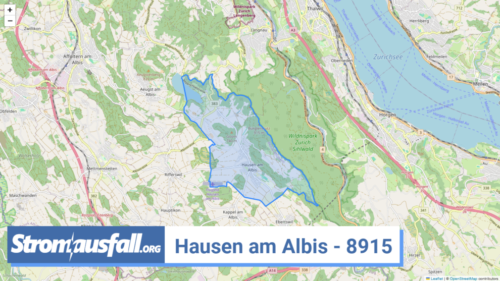 stromausfall ch ortschaft hausen am albis 8915