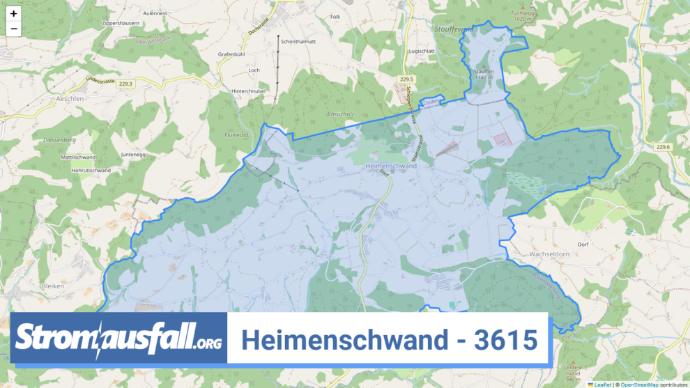 stromausfall ch ortschaft heimenschwand 3615