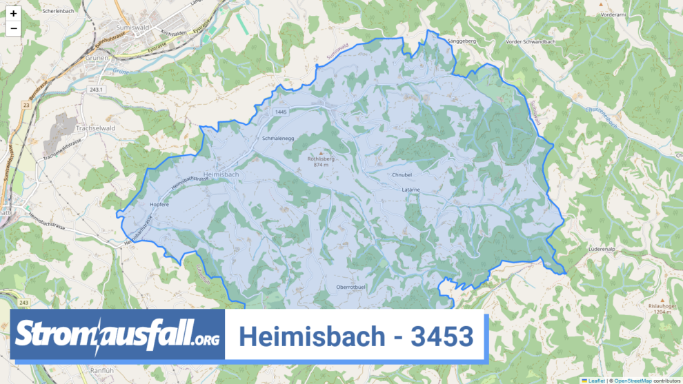 stromausfall ch ortschaft heimisbach 3453