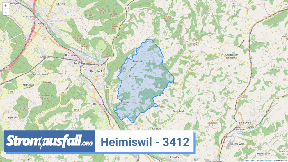 stromausfall ch ortschaft heimiswil 3412