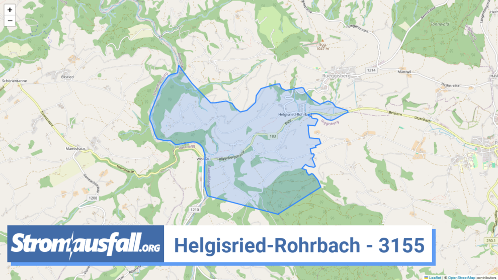 stromausfall ch ortschaft helgisried rohrbach 3155