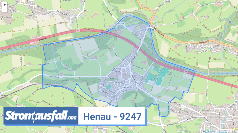 stromausfall ch ortschaft henau 9247