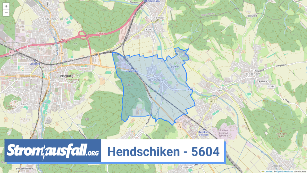 stromausfall ch ortschaft hendschiken 5604