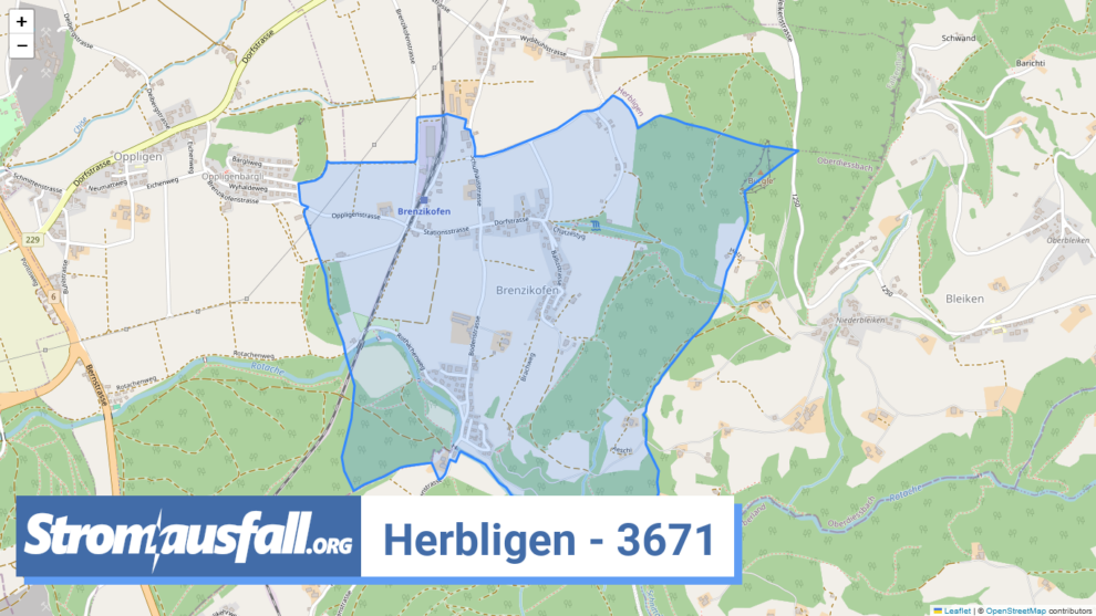 stromausfall ch ortschaft herbligen 3671