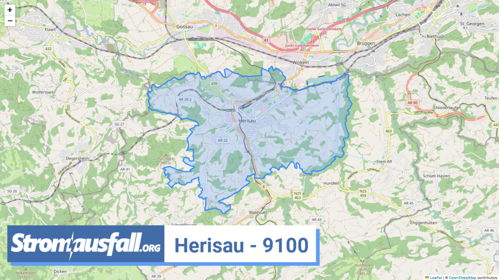 stromausfall ch ortschaft herisau 9100