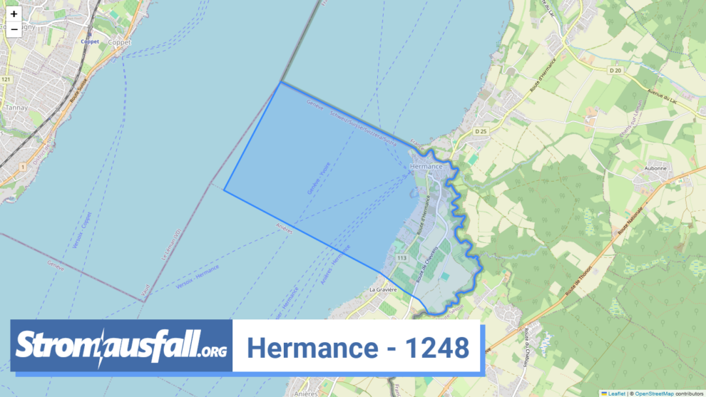 stromausfall ch ortschaft hermance 1248