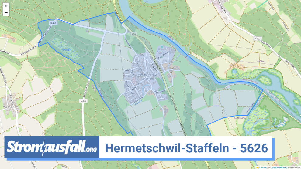 stromausfall ch ortschaft hermetschwil staffeln 5626