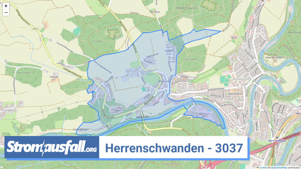 stromausfall ch ortschaft herrenschwanden 3037