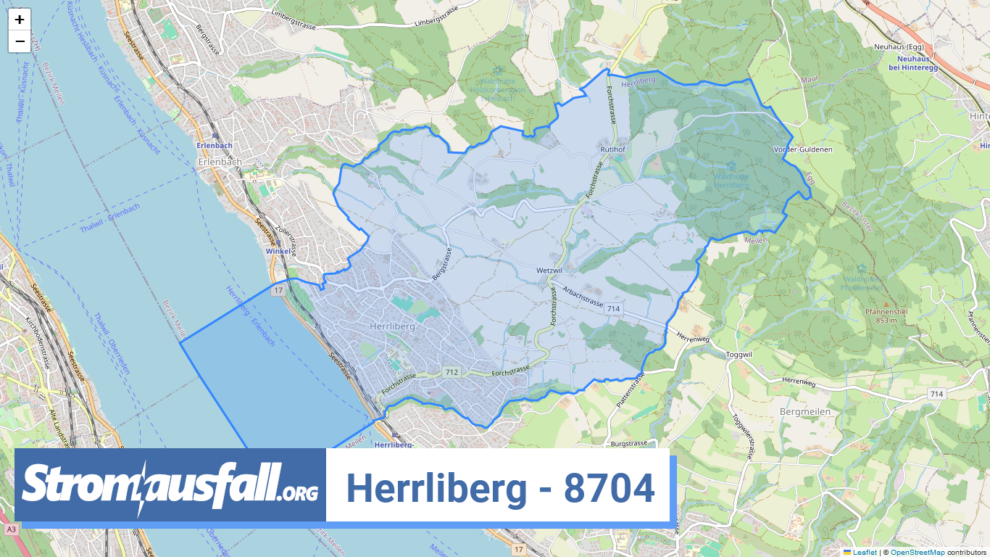 stromausfall ch ortschaft herrliberg 8704