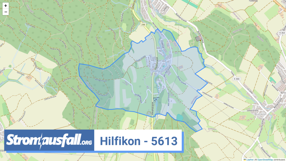 stromausfall ch ortschaft hilfikon 5613