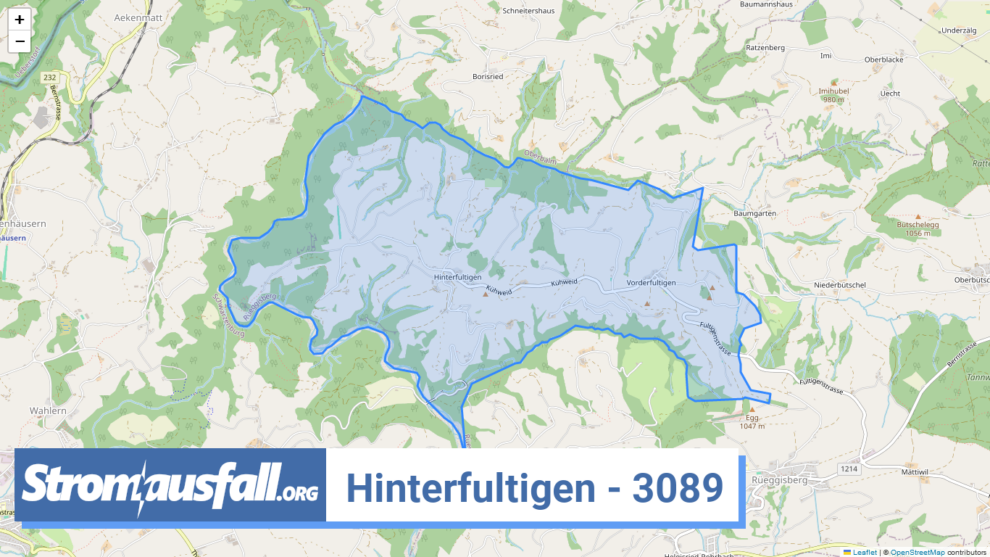 stromausfall ch ortschaft hinterfultigen 3089