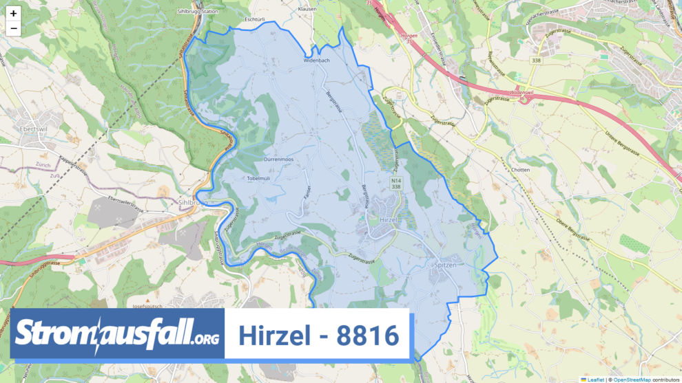 stromausfall ch ortschaft hirzel 8816