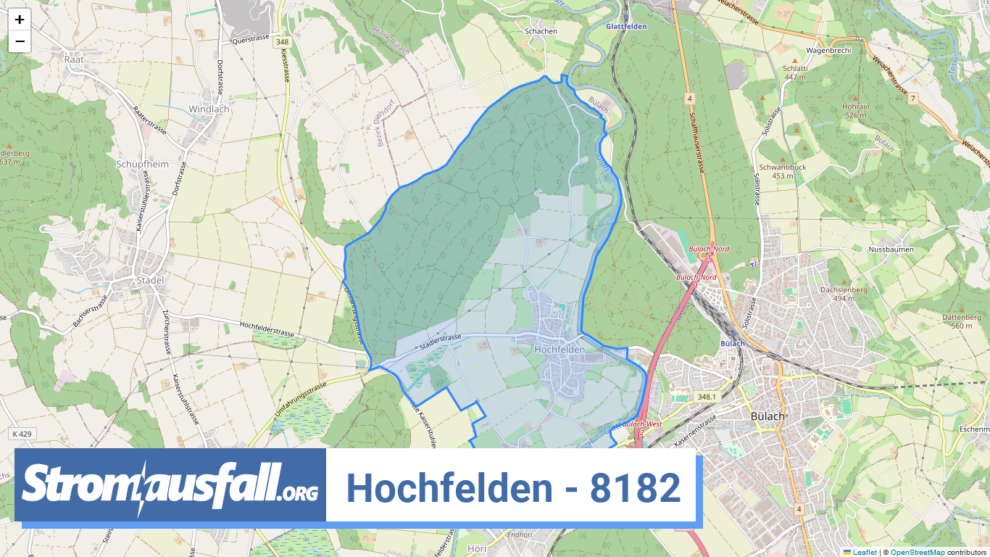 stromausfall ch ortschaft hochfelden 8182