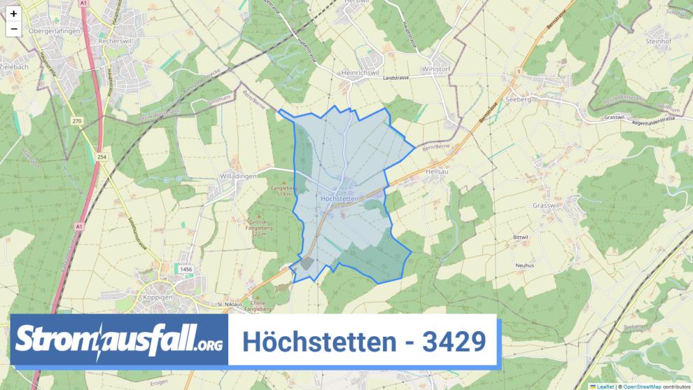 stromausfall ch ortschaft hoechstetten 3429