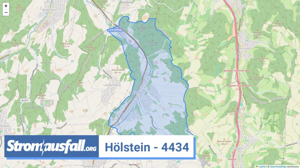 stromausfall ch ortschaft hoelstein 4434