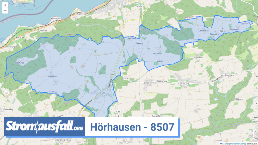 stromausfall ch ortschaft hoerhausen 8507