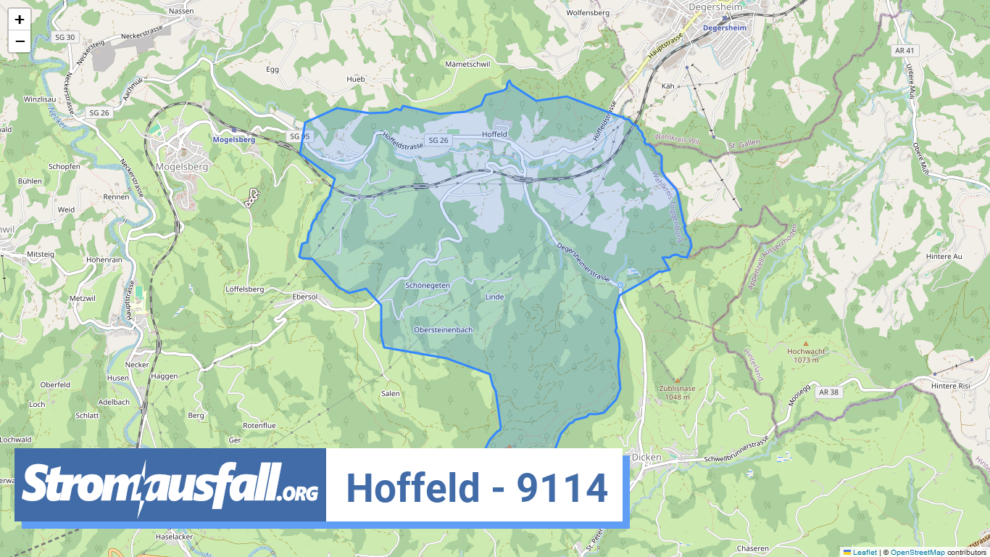 stromausfall ch ortschaft hoffeld 9114