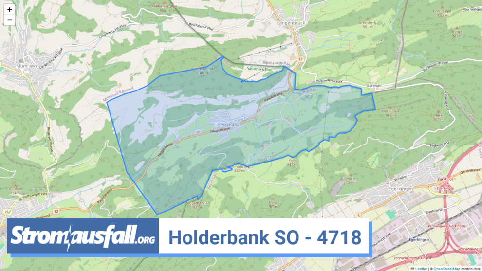 stromausfall ch ortschaft holderbank so 4718