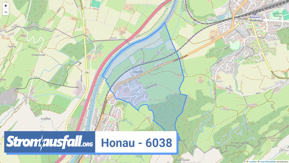 stromausfall ch ortschaft honau 6038