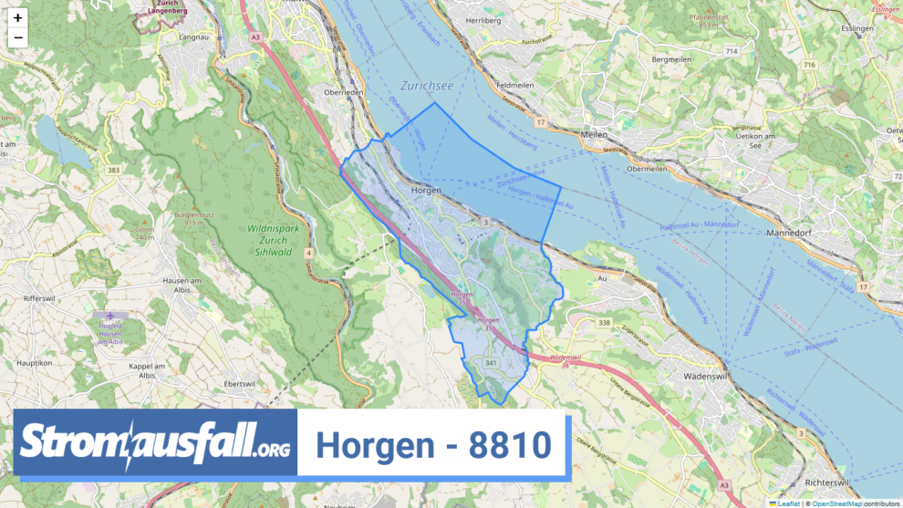 stromausfall ch ortschaft horgen 8810