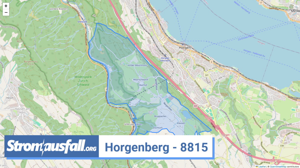 stromausfall ch ortschaft horgenberg 8815