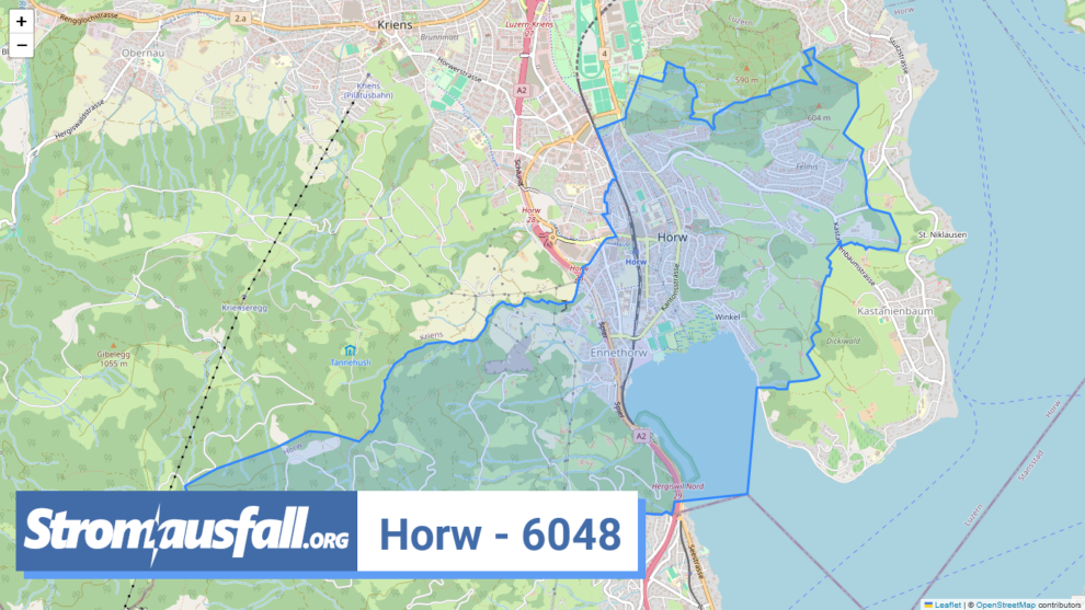 stromausfall ch ortschaft horw 6048
