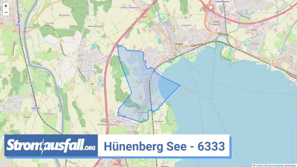 stromausfall ch ortschaft huenenberg see 6333