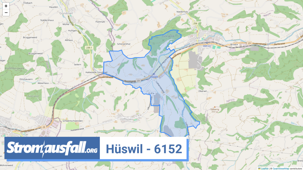 stromausfall ch ortschaft hueswil 6152