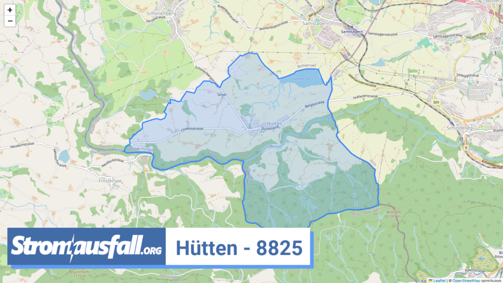 stromausfall ch ortschaft huetten 8825