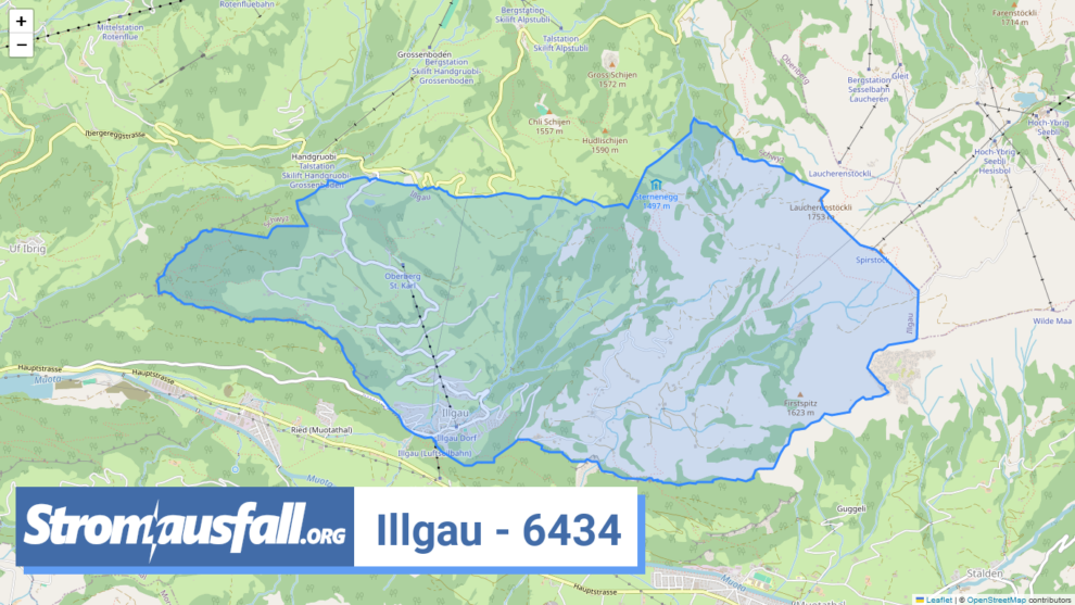 stromausfall ch ortschaft illgau 6434