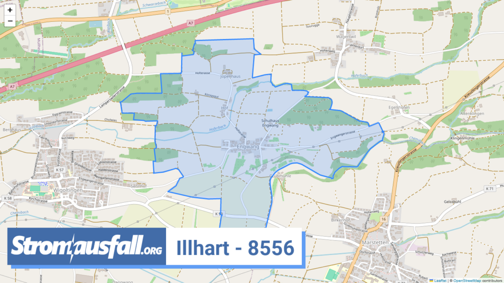 stromausfall ch ortschaft illhart 8556