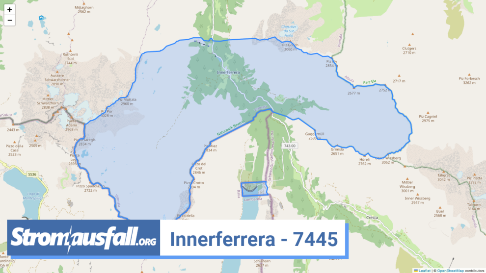 stromausfall ch ortschaft innerferrera 7445