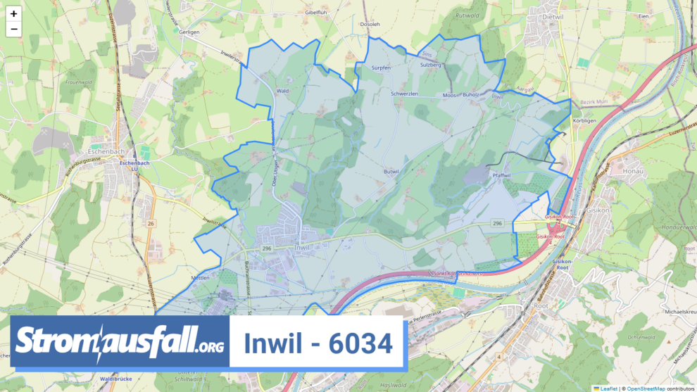 stromausfall ch ortschaft inwil 6034