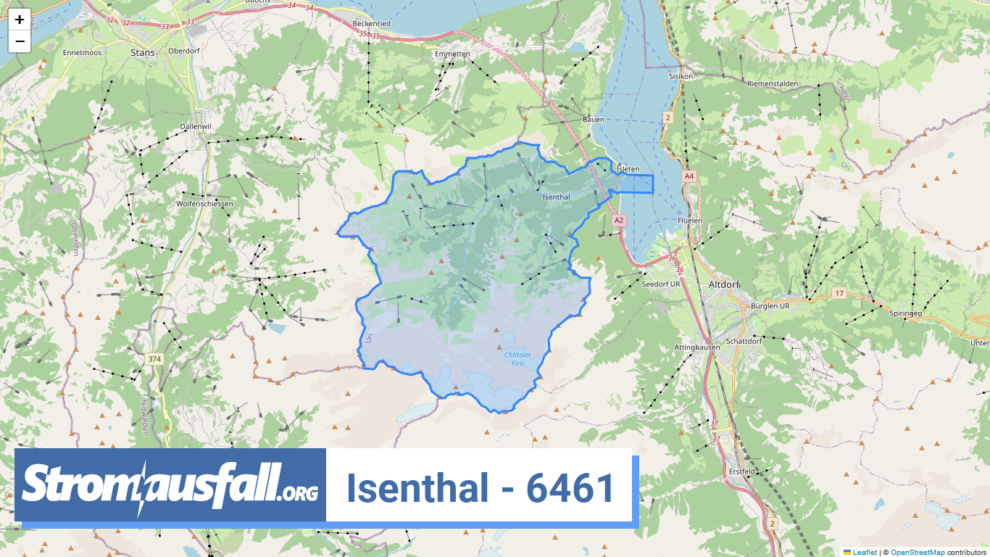 stromausfall ch ortschaft isenthal 6461