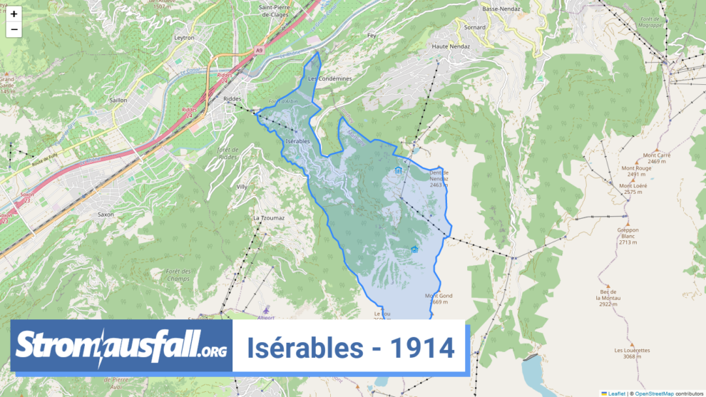 stromausfall ch ortschaft iserables 1914